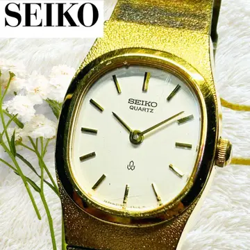 작동 세이코 SEIKO 손목시계 QZ 여성용 y2k 00s 4720
