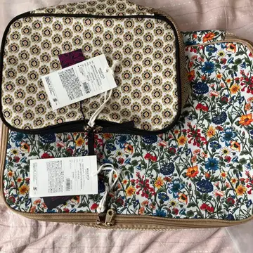 새상품 MILESTO 꽃무늬 오거나이저 S.M 2종 세트