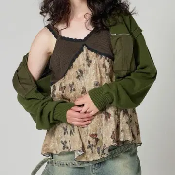 tinajojun 빈티지 니트 튜닉