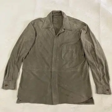 이탈리아제 Ermenegildo Zegna 제냐 긴팔 셔츠 가죽 54