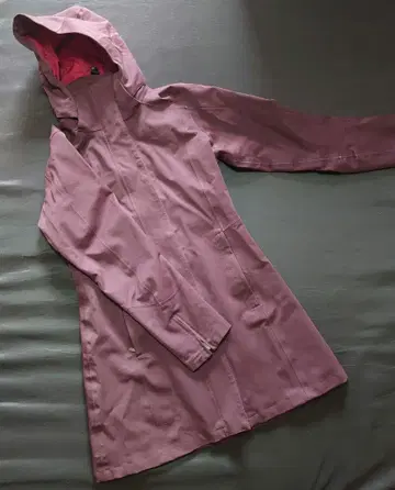 Patagonia 후드 부착 퍼플 자켓 H2No 표기 사이즈 XS