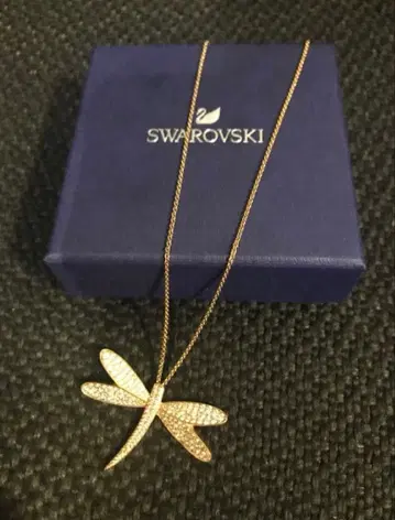 새상품급 스와로브스키 롱 목걸이