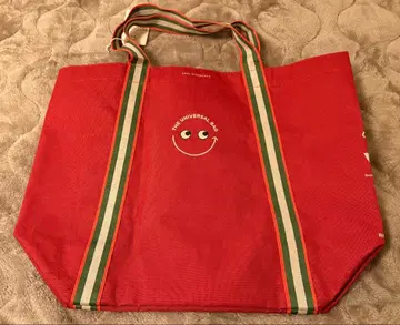안야 힌드마치 Citysuper 홍콩 한정판 에코백 레드 새상품