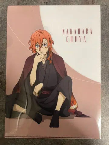 문호 스트레이독스 AGF 한정판 클리어 파일 나카하라츄야 에도가와란포