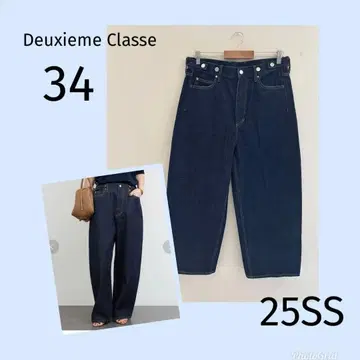 두지엠 클라세 25SS Monsieur 데님 팬츠 와이드 34