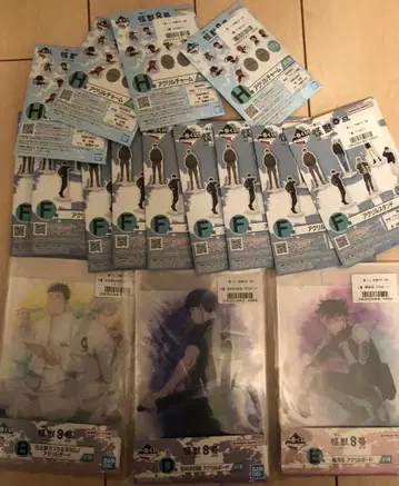 제일복권 괴수 8호 아크릴 보드 세트 B상 D상 E상 외 하위상 세트