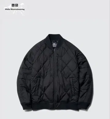 유니클로 화이트 마운티니어링 리사이클 다운 L 사이즈