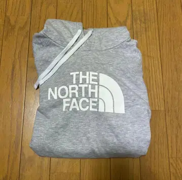 THE NORTH FACE 그레이 후드 부착 후드티 M