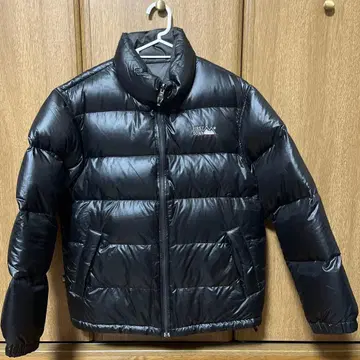 FIRST DOWN 블랙 다운 자켓