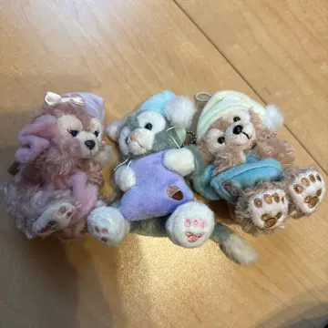 더피 봉제 인형 키링