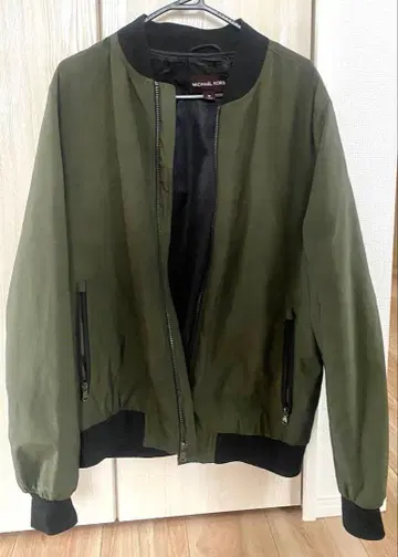 MICHAEL KORS MA-1 플라이트 자켓 올리브 그린