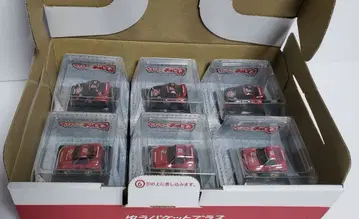 치비코 Q 리얼 레이싱 2 태국 GT-R & 실루엣 총 6대 세트