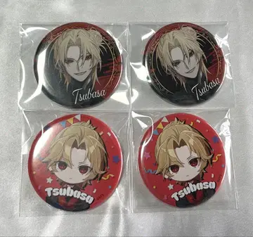 츠바사 캔뱃지 4개 세트