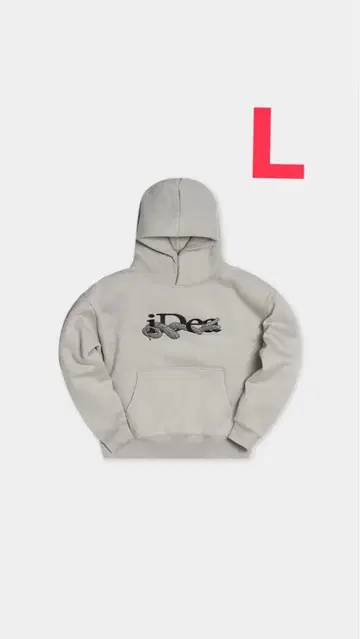 iDeaswam 후드티 그레이 L
