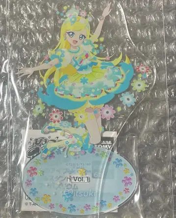 남코 한정판 비밀의 아이프리 아크릴 스탠드 플라워 바즈리움 미츠키