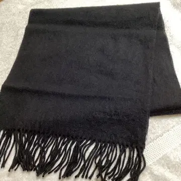 EMPORIOARMANI 머플러 이탈리아제 100% 울 블랙