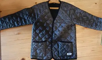 ARMEN 아르멘 노카라 V넥 퀼팅 자켓 코트