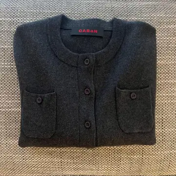 11/9 한정판 코튼 캐시미어 크루넥 가디건