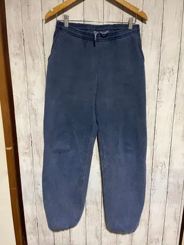 로스앤젤레스 어패럴 유즈드 가공 스웨트 팬츠 M 블루