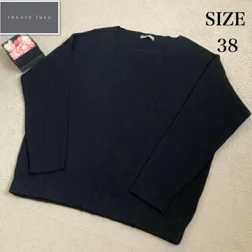 새상품급 theory luxe 니트 블랙 사이즈 38