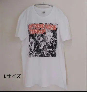 익스트림 노이즈 테러 밴드T셔츠 L 사이즈