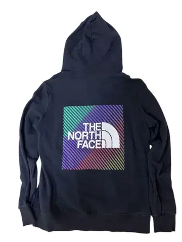 THE NORTH FACE 후드 부착 후드티 블랙