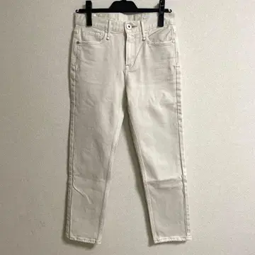 새상품급 어퍼 하이츠 화이트 데님