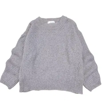 그린 라벨 릴랙싱 모헤어 알파카 크루넥 니트