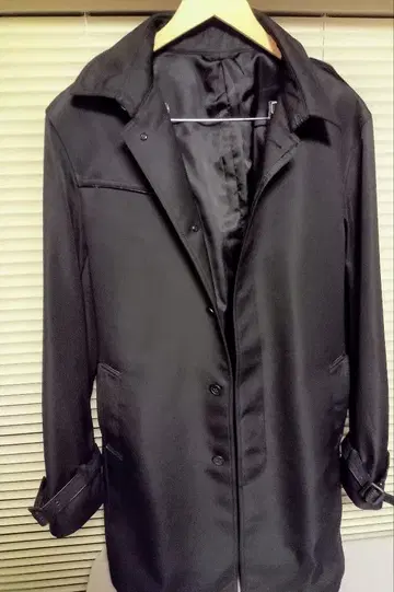 남성용 트렌치코트 블랙 3L