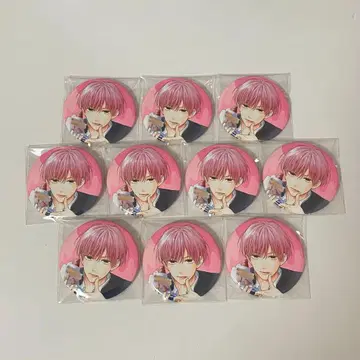 핑크와 하바네로 쿠로세 스이 캔뱃지