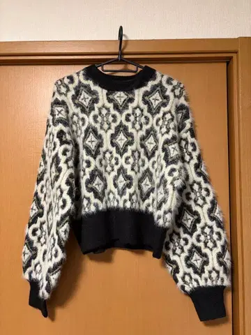 MURUA 타일 패턴 니트