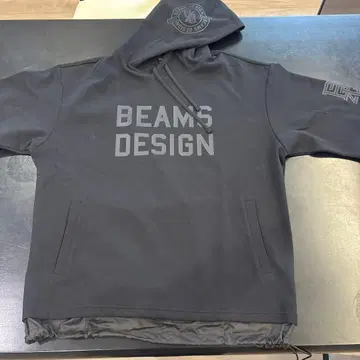 BEAMS DESIGN 블랙 후드티 100-7