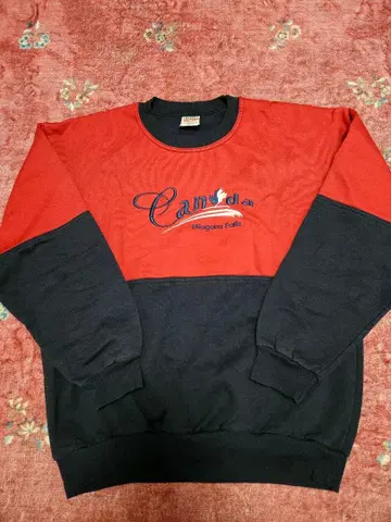 90s 캐나다제 속기모 맨투맨