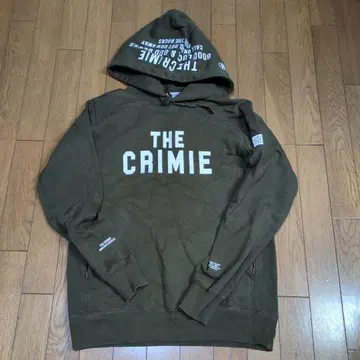 새상품급 THE CRIMIE 올리브 후드티
