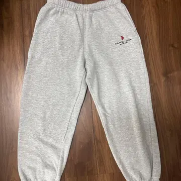 U.S. POLO ASSN. 그레이 조거 팬츠