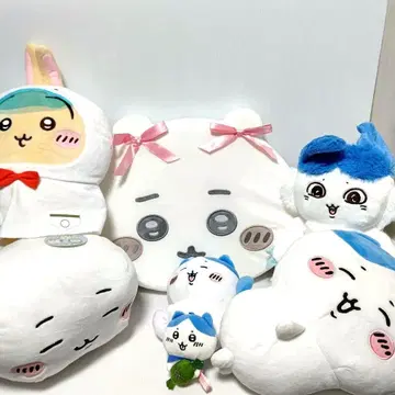 치이카와 (먼작귀) 하치와레 키메라화 저반발 쿠션 눕기 7종 세트