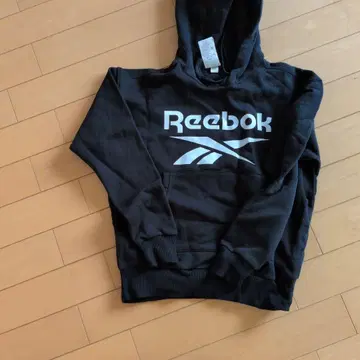 새상품 Reebok 블랙 후드티 J/M