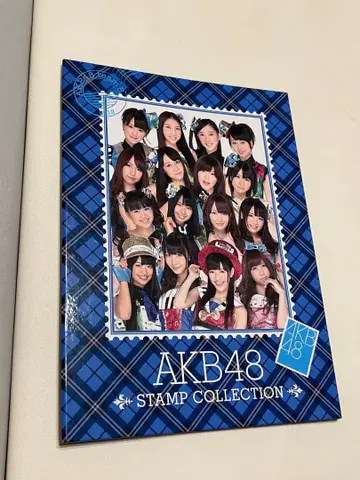 AKB 스탬프 컬렉션 (파랑/teamB) 우표 포함