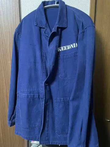 KEEDNIM 네이비 밀리터리 자켓