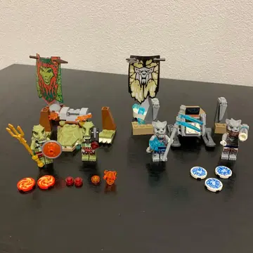 LEGO Chima 70231 드라이브 팩 '악어족' '사벨 타이거족