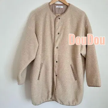 DouDou 코트 새상품급 안감 가죽 보아