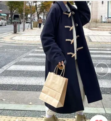 캐널진 BONAPPETIT 더플 코트 네이비 38