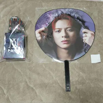 Number_i 응원봉 히라노 쇼 부채 세트