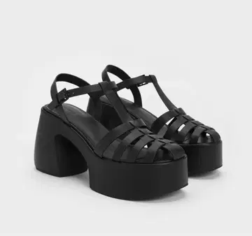 인터우븐 플랫폼 글래디에이터 샌들