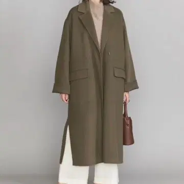 BEAUTY&YOUTH 비버 리버 테일러드 코트 올리브 S 사이즈