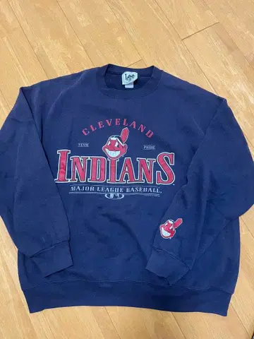 클리블랜드 인디언스 맨투맨 Lee