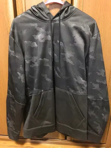 SIMMS 카모 패턴 후드 부착 후드티 M 사이즈