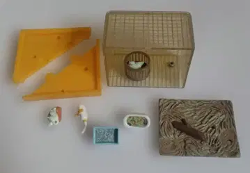 Yujin 즐거운 사육 당번 골든 햄스터