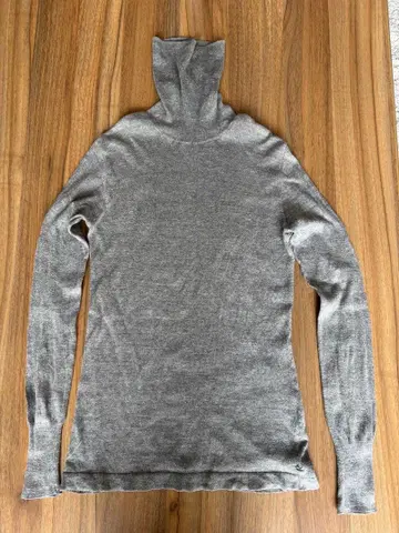 45rpm 그레이 터틀 스웨터