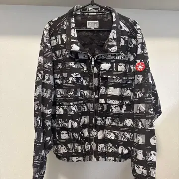 C.E 얼굴 프린트 블랙/화이트 자켓 S